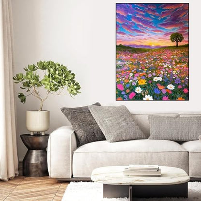Diamond Art Kits for Adults, Flowers Diamond Art Painting Kits for Adults - Image 4