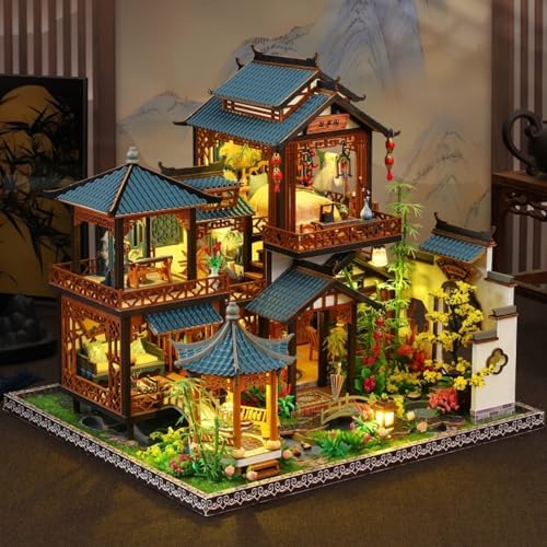 YSWOOD WORLD DIY Miniature House Kit, Creative Gift for Adults Teen - Image 3