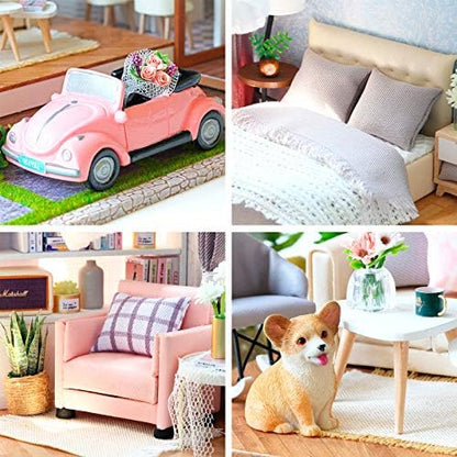 Spilay DIY Miniature House Kit for Adults, Miniature Dollhouse Kit - Image 6