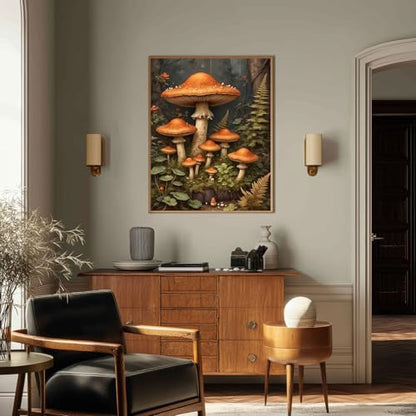 Mushroom Paint by Number for Adults, Paint by Numbers Kit for Adults 16x20 - Image 2