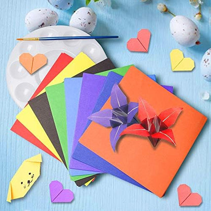 Origami Kit for Kids Ages 5-8, 10 Color Double Sided, 120 Sheets with Book - Image 6