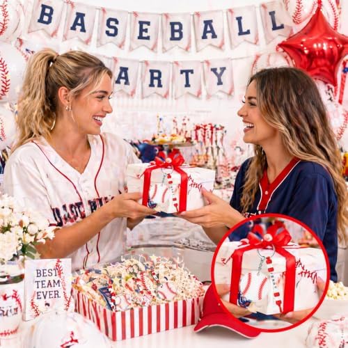 Suncalla 984 Pcs 24 Set Baseball Keychain Making Kit DIY Craft Ball Bag Tag - Image 4