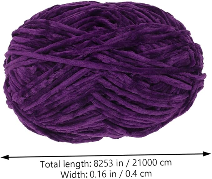 Soft Mid-Weight Colored Wool Yarn for DIY Crafts and Knitting Skin-Friendly Hand-Knitting Yarn for Scarves Sweaters and Home Decor Flexible and Crochet Supply for Beginners and