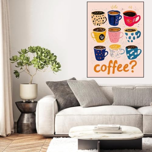Coffee Diamond Art Kits for Adults, Diamond Painting Kits for Adults - Image 6