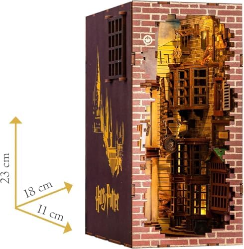 Revell Harry Potter Diagon Alley 3D Book Nook Wooden Puzzle Kit - Image 3