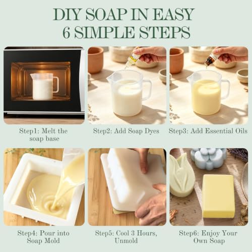 Soap Making Kit for Adults & Beginners Complete Soap Making Supplies - Image 5