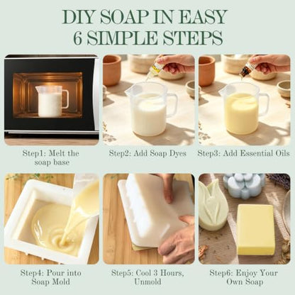 Soap Making Kit for Adults & Beginners Complete Soap Making Supplies - Image 5