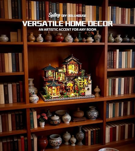 Spilay DIY Miniature House Kit for Adults, Miniature Dollhouse Kit - Image 4