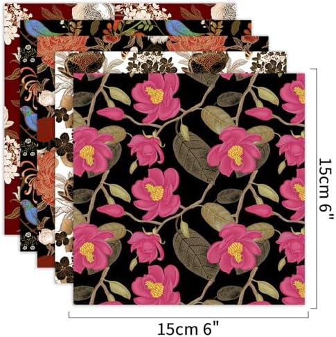 Origami Paper Kit 100 Sheets, 6x6 Inch Double Sided 40 Vivid Colored Paper - Image 3