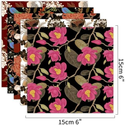 Origami Paper Kit 100 Sheets, 6x6 Inch Double Sided 40 Vivid Colored Paper - Image 3