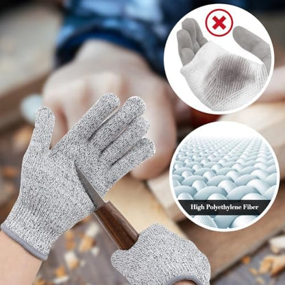 Wood Carving Kit with Basswood Carving Blocks, Wood Carving Tools Includes 3 Wood Carving Knives, 3 Detail Wood Carving Knife and 8 Wood Blocks, Whittling kit for Adult and Kids Beginners - Image 6