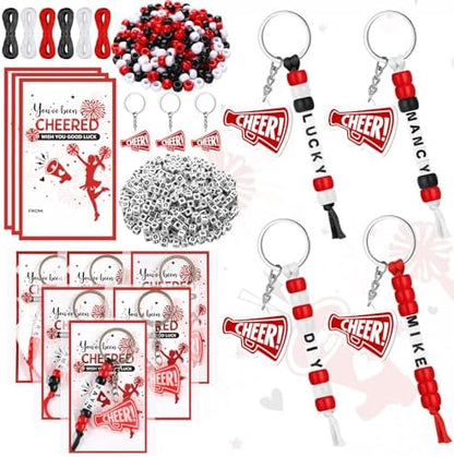 Suncalla 996 Pcs 24 Set Cheer Keychain Making Kit DIY Key Chain Crafts Gift by Unknown