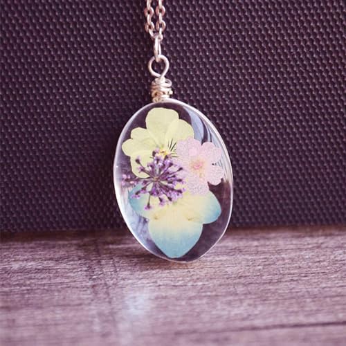 50Pcs Dried Pressed Flowers Resin Mould Real Pressed Flowers Natural Dry Leaves Bulk Mixed Colorful Daisy Herbs Kit with Tweezers for Scrapbooking DIY Candle Jewelry Crafts Making Nails(Purple) - Image 5