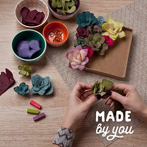 Craft Crush — Felt Succulents Craft Kit — Display Kit — Fun & Easy — Ages 13+, Small - Image 4