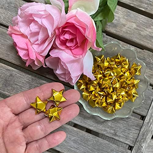 500-Strips Gold Foil Paper Strips for Making Origami Stars, Lucky Stars, Puff Stars. Reflective Mirror Shiny Paper Strips, 0.5 x 11 inch. (Gold Foil, 500) - Image 4