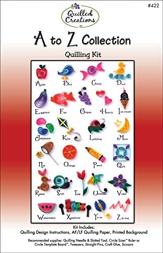 Quilled Creations A-to-Z Collection Quilling Kit by Quilled+Creations