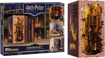Revell Harry Potter Diagon Alley 3D Book Nook Wooden Puzzle Kit - Image 4