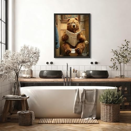 Reivworl Bear Paint by Numbers Kit for Adults Beginner 16×20 inch - Image 3
