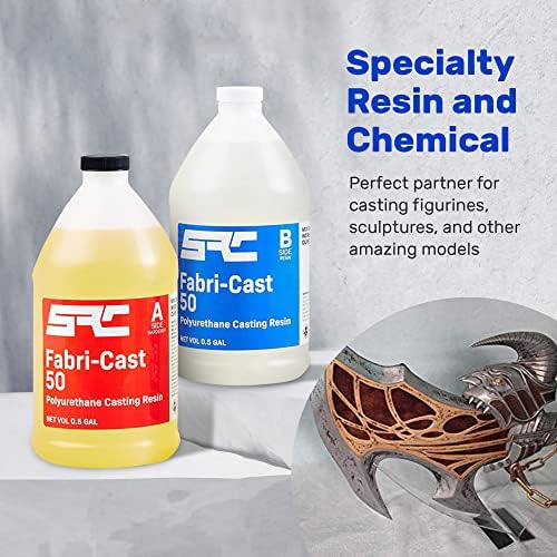 SPRESIN Fabri-Cast 50 Bright White Polyurethane Casting Resin, 1 Gallon - Image 3