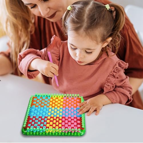 REENLIV Upgraded Weaving Loom Kit Toys for Kids & Adults, DIY Arts & Crafts - Image 4