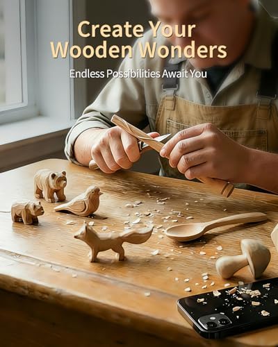 Basswood Carving Blocks 16 PCS: 6" x 1" x 1" Soft Whittling Wood Blanks - Image 5