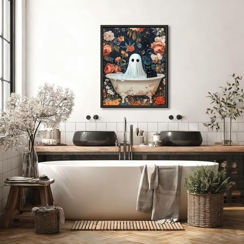 Reivworl Ghost Paint by Numbers Kit for Adults Beginner 16×20 inch - Image 3