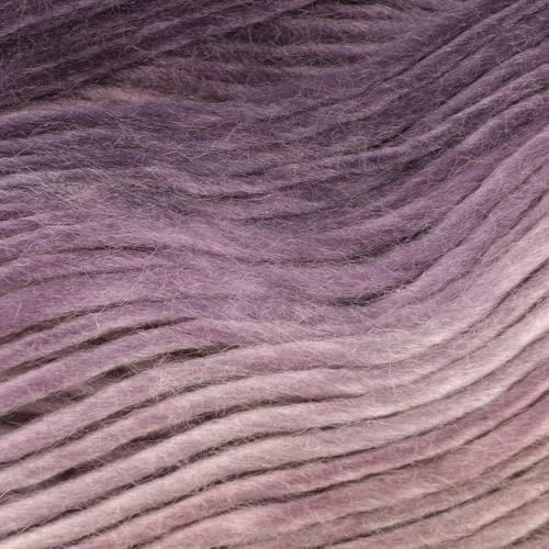 Loops & Threads Facets Yarn - Yarn for Knitting, Crochet, Weaving, and Arts & Crafts - Purple, Acrylic, 3.5 oz - Image 2