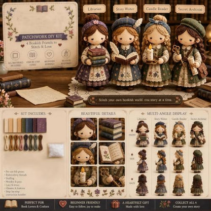 DNKZWUPUP Patchwork DIY Kit Series for Beginner Sewing Craft Kit Home Decor - Image 7