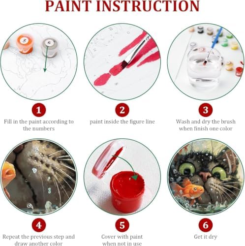 WUDWL Paint by Numbers Kit for Adults Beginner, with Framed - Image 7