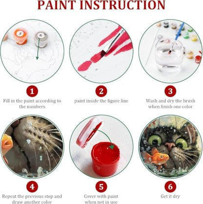 WUDWL Paint by Numbers Kit for Adults Beginner, with Framed - Image 7