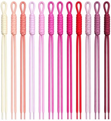 Paracord Keychain,10Pcs Rope Keychain,Paracord Bag Charm for Purse Handbag by Unknown