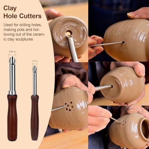 Clay Tools Clay Sculpting Kit Modeling Carving Tools Set for Pottery Clay - Image 3