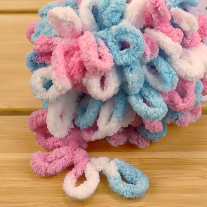 JubileeYarn Fun Finger Pride Loops Yarn - Coccinelle - 6 Skeins - Image 3