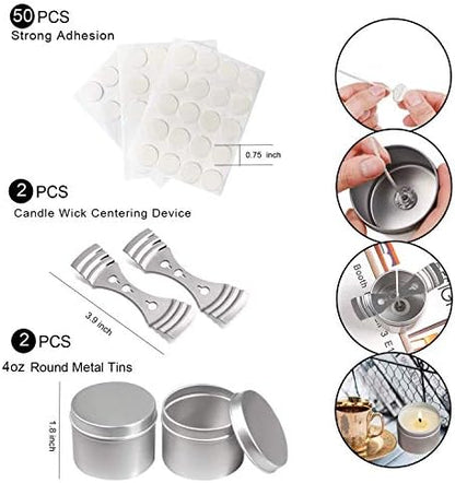 DINGPAI Candle Making Supplies, Wax Melting Pot, DIY Candles Craft Tools - Image 4