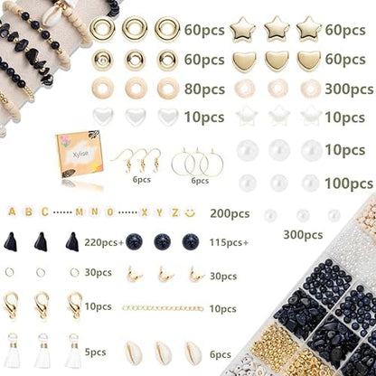 Xylise Jewelry Making Supplies Kit Natural Stone Beads for Irregular Natural Stone with for DIY Craft Bracelet Necklace Earrings for Adults (Purple) - Image 2