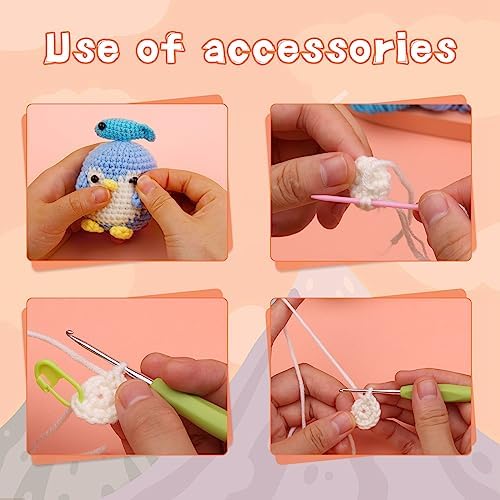IMZAY Crochet Kit for Beginners Crochet Kits Beginner Animal Crochet Kit - Image 6