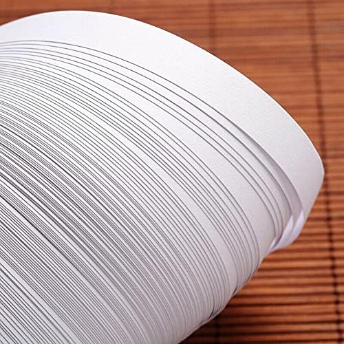 ODETOJOY Quilling Paper Strip 3mm White Quilling Strips 3mm Quilling Paper 1/8inch Single Color White Craft Paper Filigree - Image 3