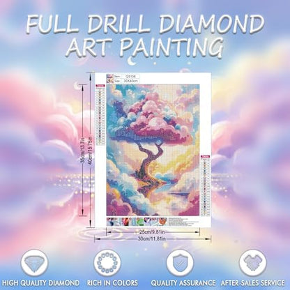 DOTSOPS 5D Dreamland Diamond Painting Kits for Adults 11.8 x 15.7 Inches - Image 2