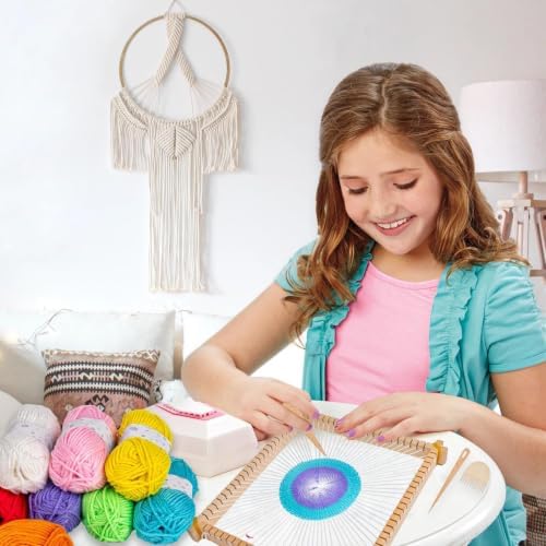 Lemonfilter 10 x 11in Large Coaster Tapestry Weaving Loom Kits for Adult - Image 4