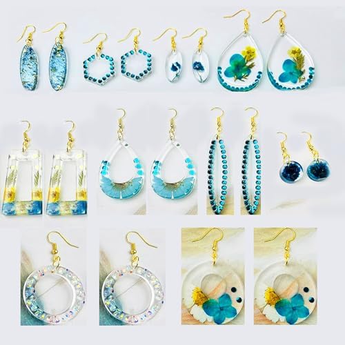 Earring Molds for Epoxy Resin,Resin Jewelry Molds - Image 2