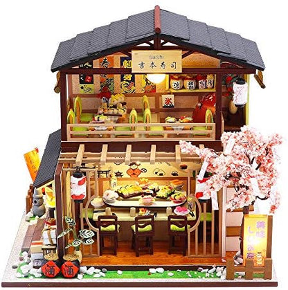 Spilay Book Nook Kit for Adults, Japanese DIY Miniature House Kit - Image 2