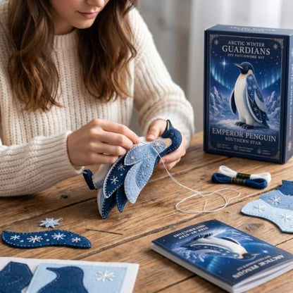 DNKZWUPUP Patchwork DIY Kit Series for Beginner Sewing Craft Kit Home Decor - Image 6