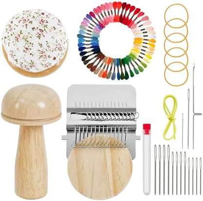Mini Darning Loom,Handcraft DIY Weaving Repair Darning Kit for Beginner by Unknown