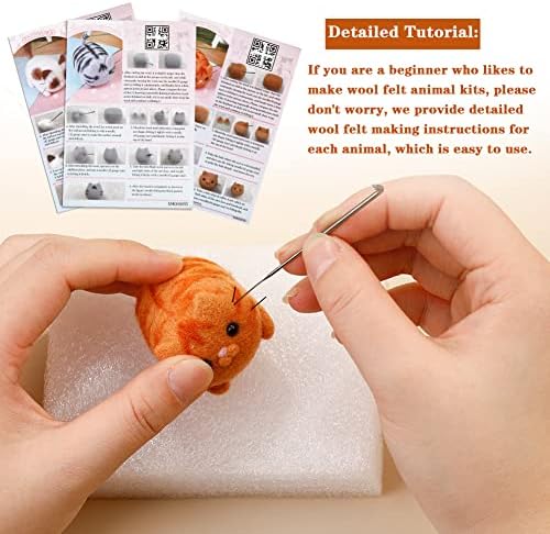 SHWAKK Needle Felting Kits, Needle Felting Starter Kit for Adult - Image 4