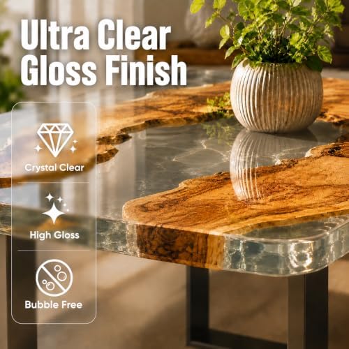 LET'S RESIN EPOXY RESIN 1 Gallon High Viscosity Resin for Table Top - Image 2