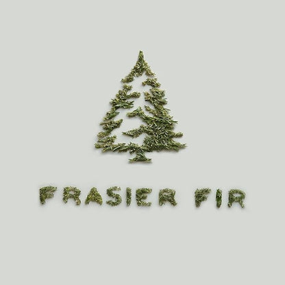 Thymes Frasier Fir Reed Diffuser Set – Includes Reeds, Fragrance Oil, and Frosted Glass Bottle – Fragrance Oil Diffuser – Room Fresheners – Luxury Home Decor – Green & Clear (Pine Needle, 7.75 fl oz)