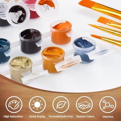 NiArt Paint by Numbers Kit for Adults Beginners, Canvas 16x20 Unframed - Image 5