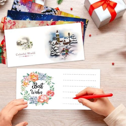 DDGYP 6Pcs Christmas Diamond Art Cards Kit with Envelopes - Image 6