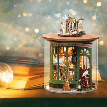 Miniature House Kit, DIY Dollhouse Tiny House Kit for Adults - Image 7