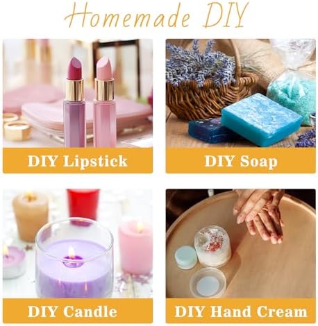 5lbs Beeswax Candle Making Kit with Electric Wax Melting Pot - Image 6